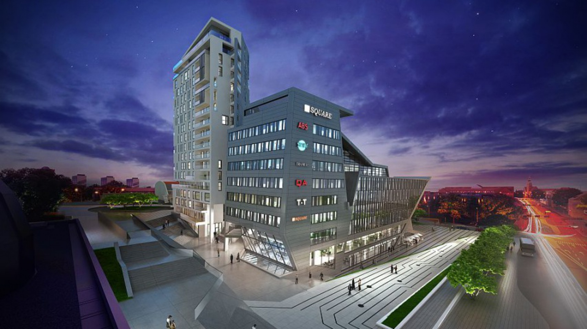 Tak będzie wyglądać cały kompleks Centaurus. / fot. mat. prasowe
