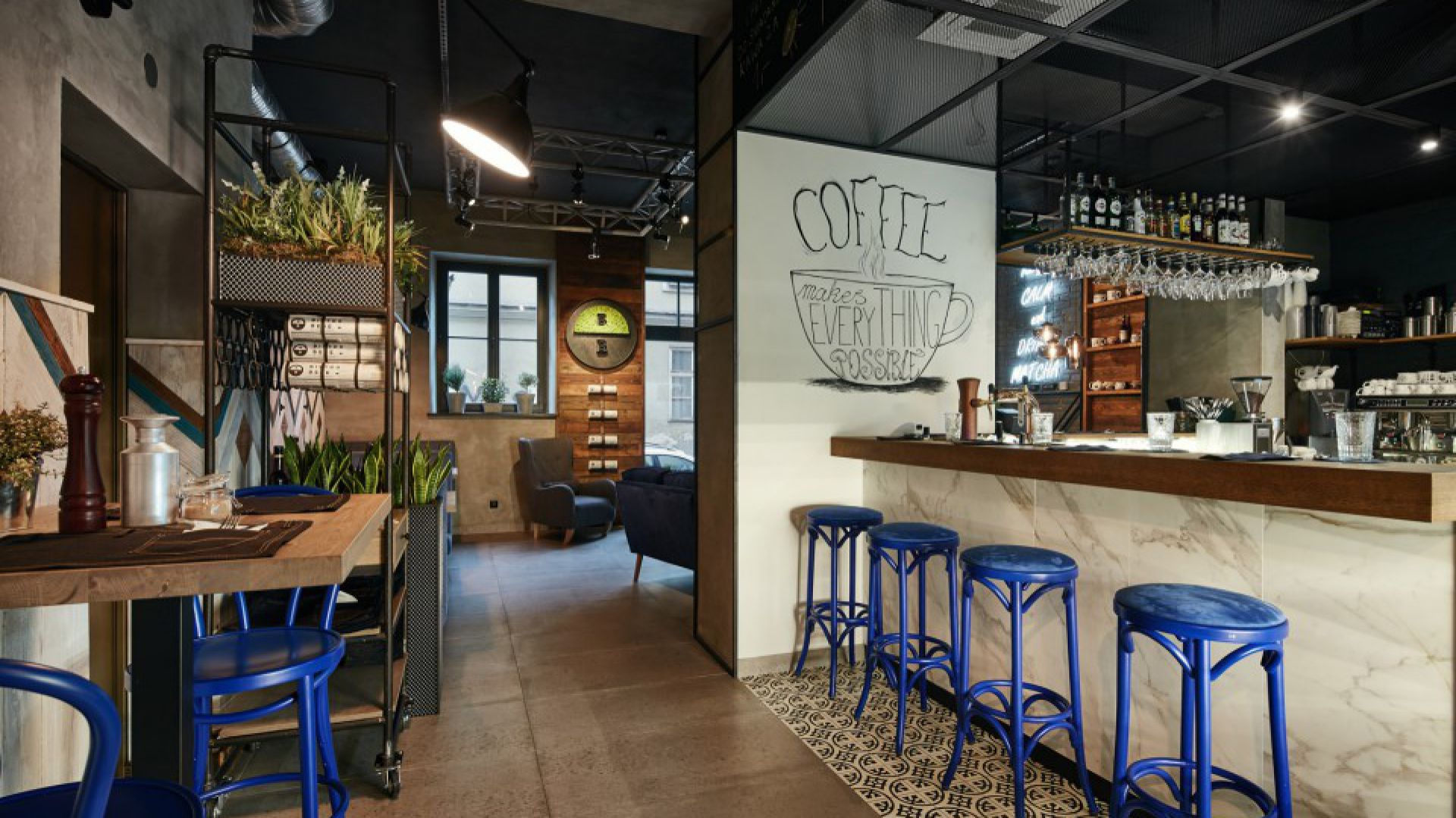 Bistro Bene fot. mat. architekta