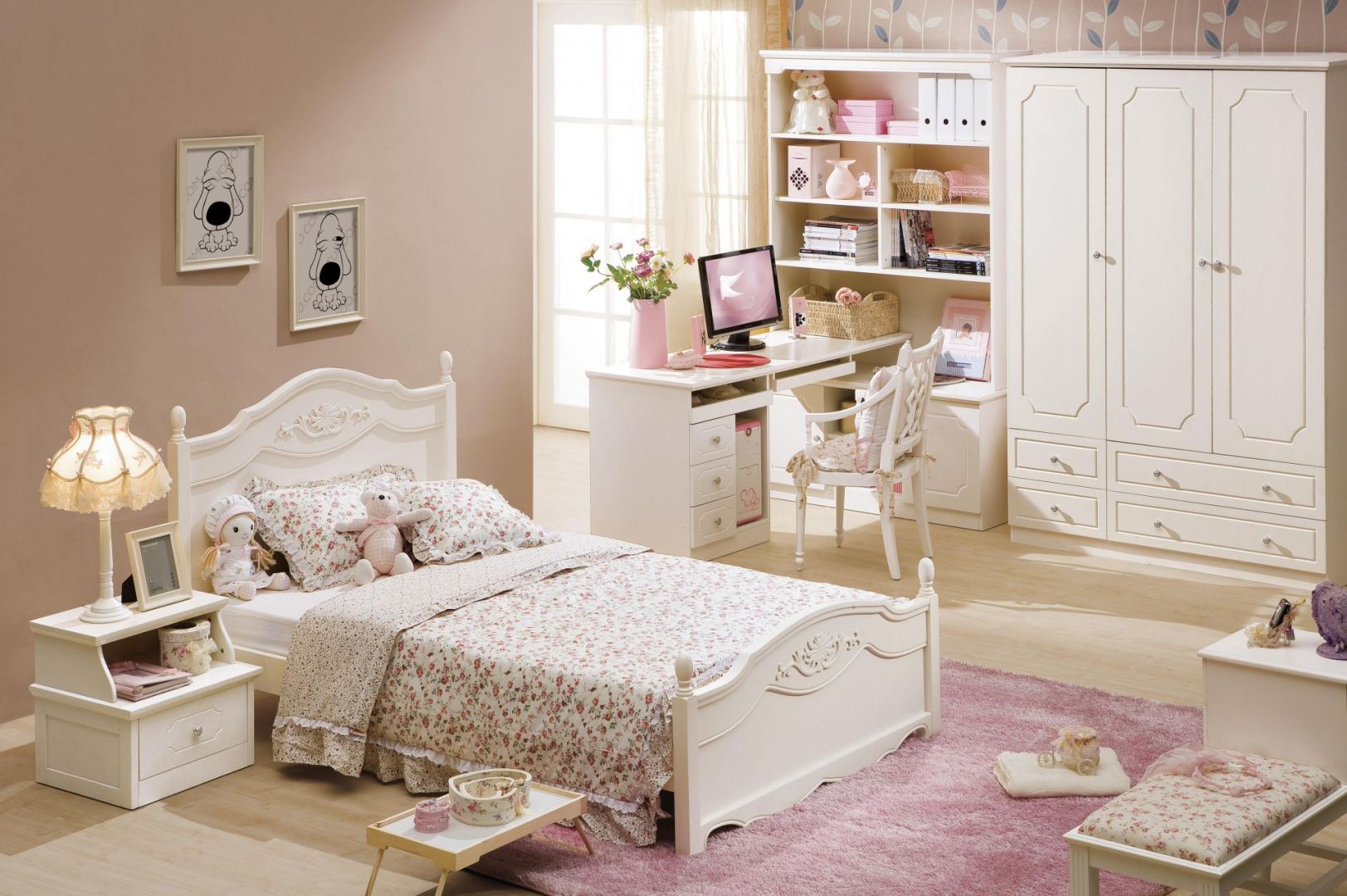 спальная мебель для девочки