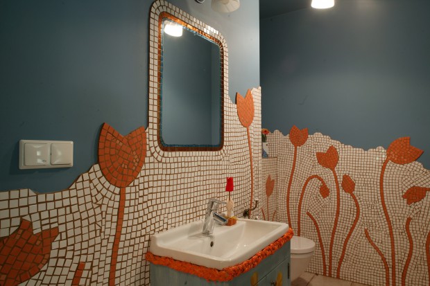 Pomysłowe ściany w łazience: postaw na oryginalny efekt