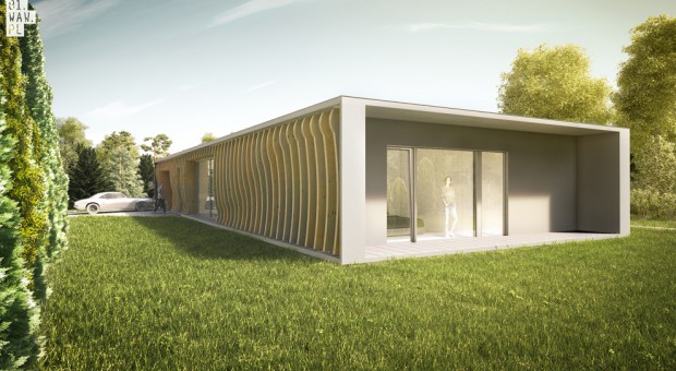 Dom o formie żyletki! Zobacz jak wygląda projekt