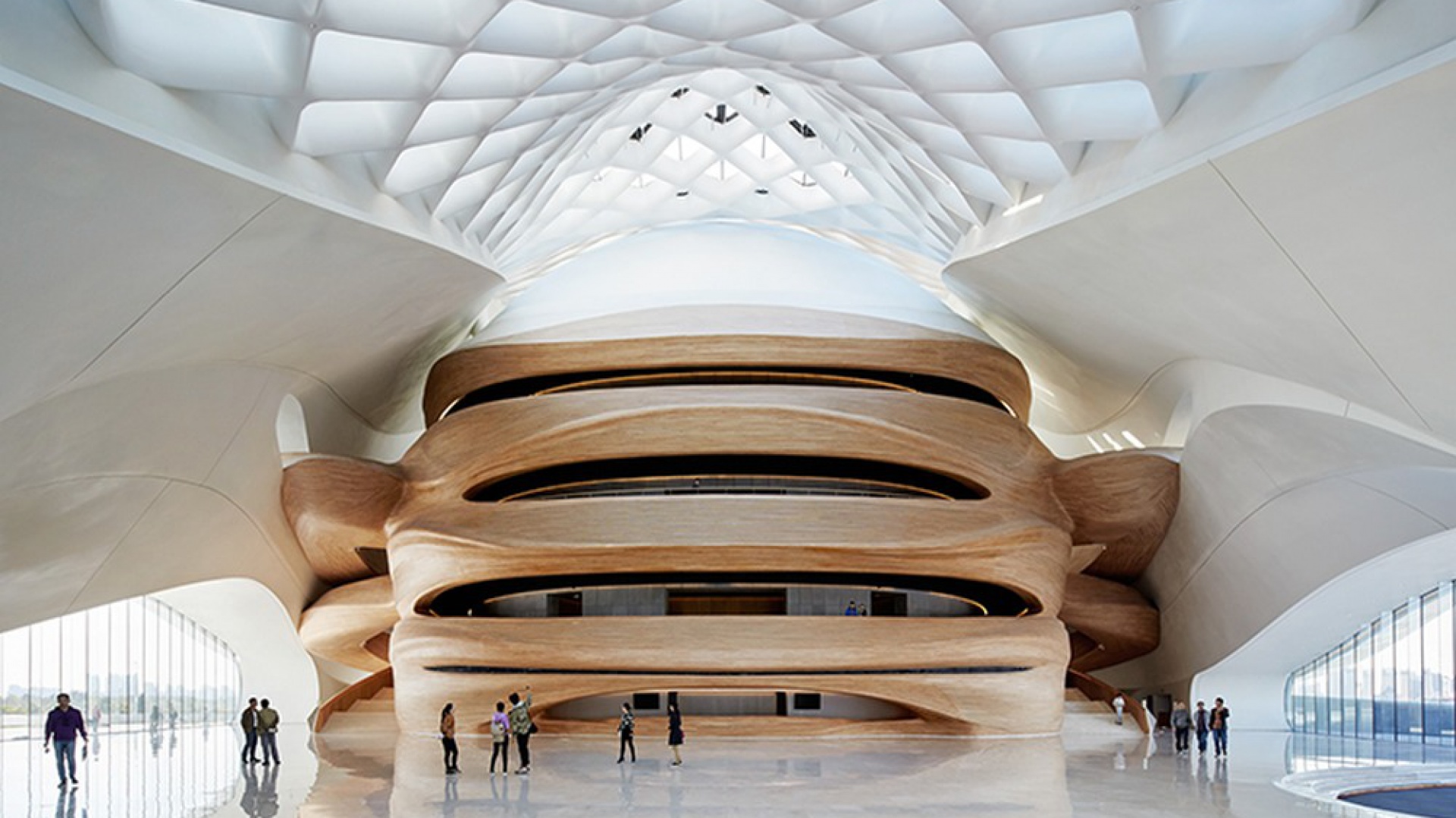 Harbin Opera House w Chinach. Fot. MAD/Hufton+Crow/Adam Mørk 