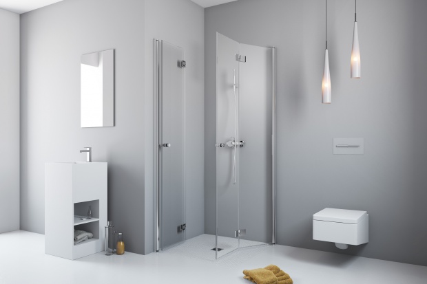 Składane kabiny prysznicowe - 12 modeli do małych łazienek