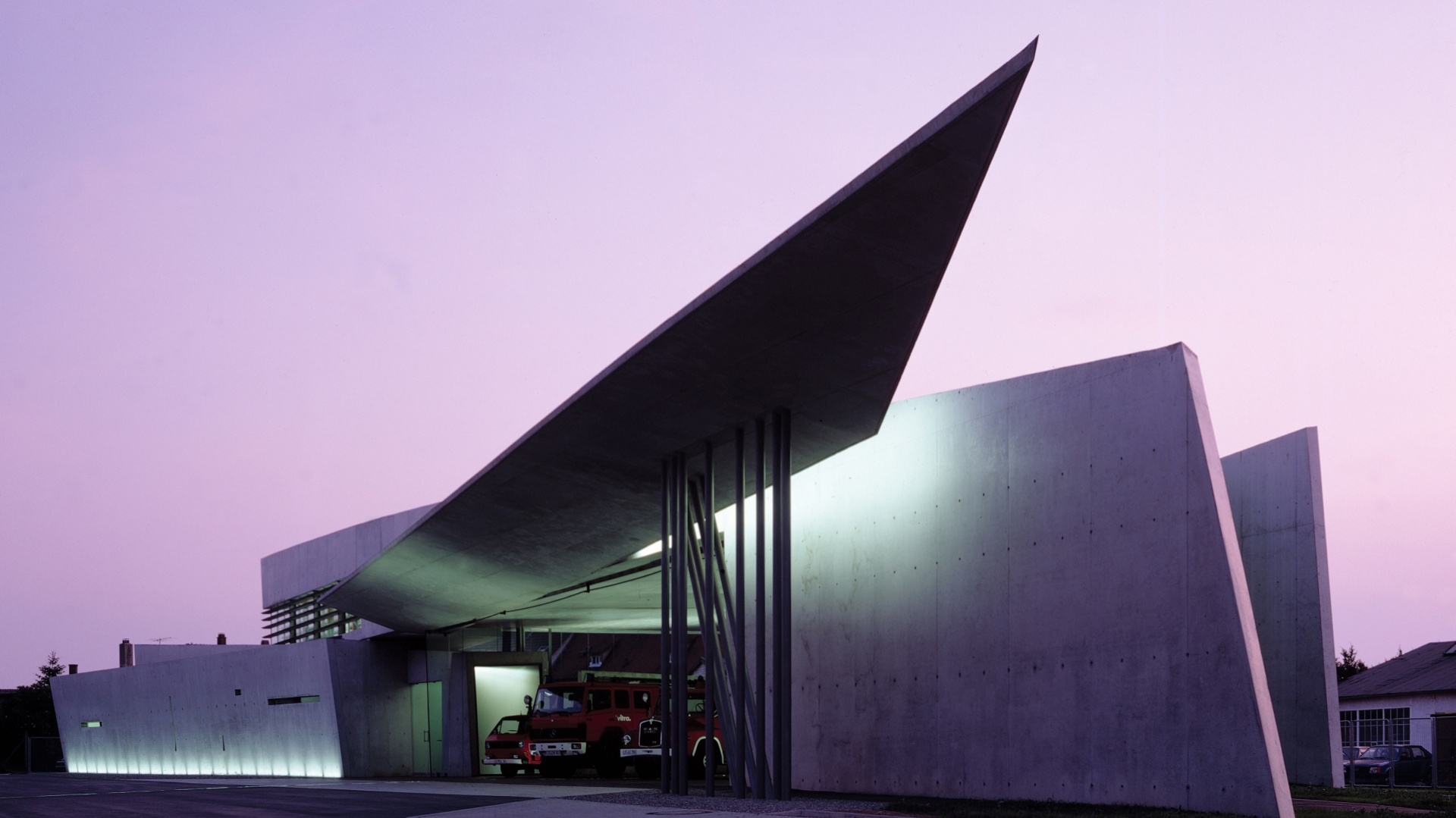 Vitra Fire Station, Weil am Rhein,Niemcy. Fot. Christian Richters.