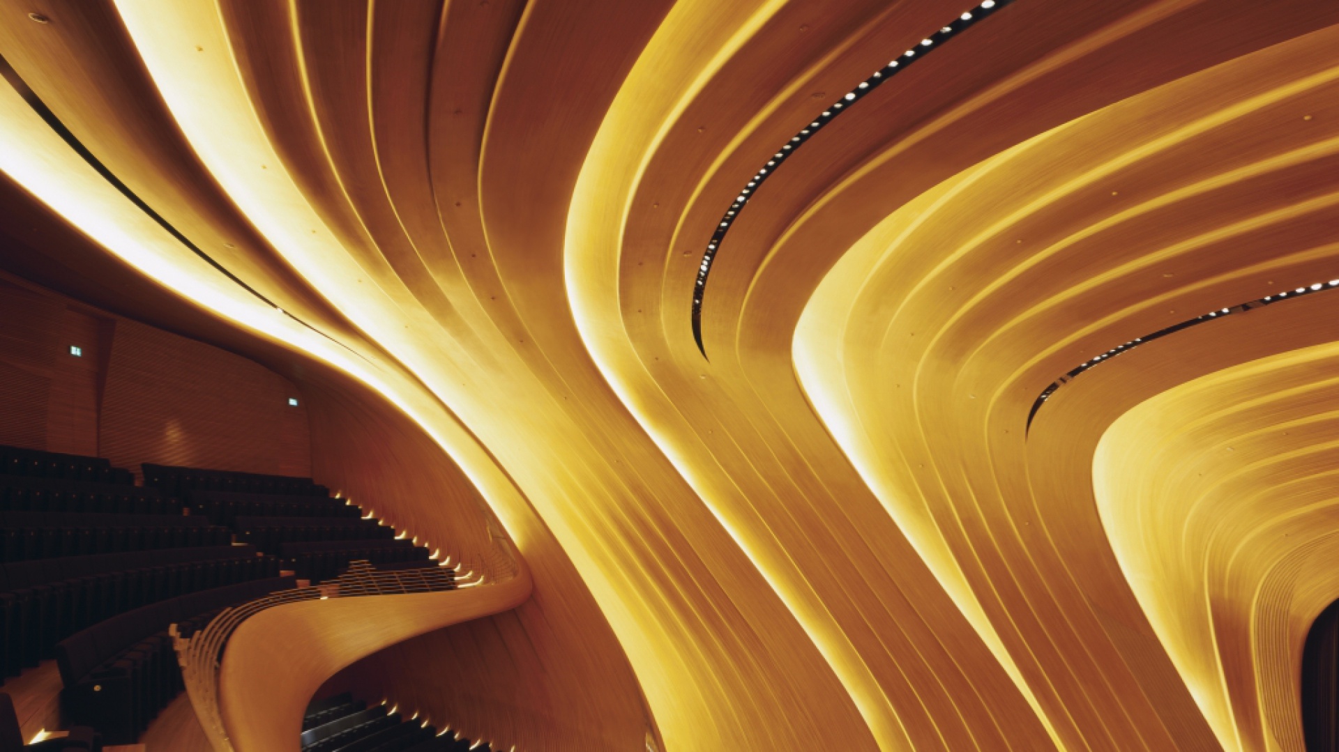 Haydar Aliyev Center, Baku. Fot. Helene Binet.