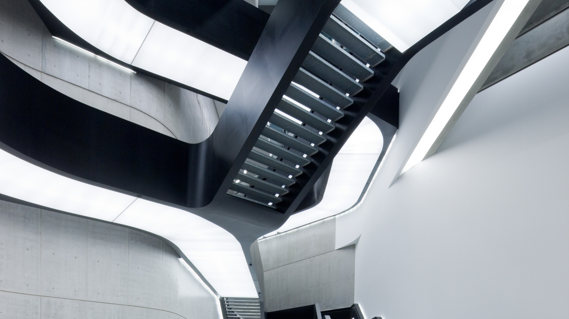 MAXXI Museum of XXI Century Art, Rzym. Fot. Iwan Baan.