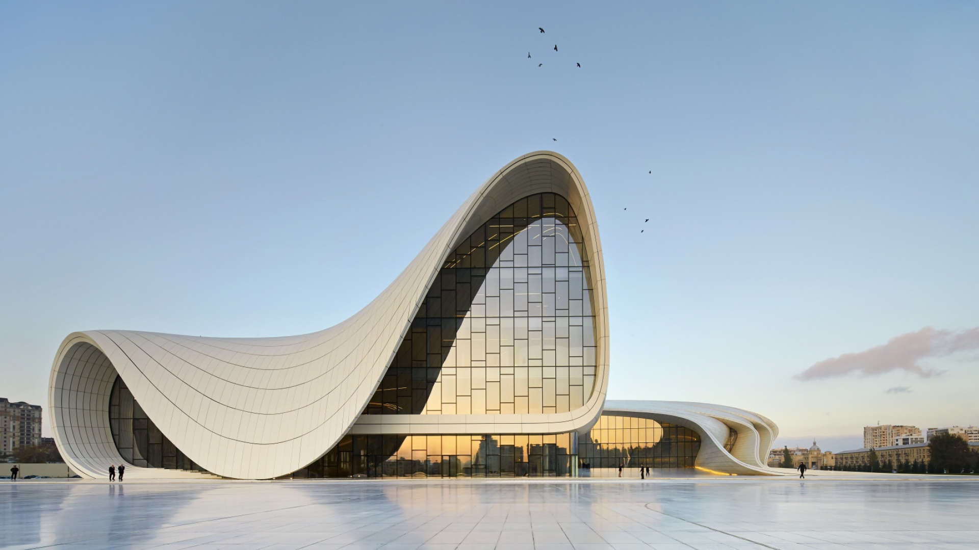 Heydar Aliyev Center, Baku. Fot. Hufton+Crow.