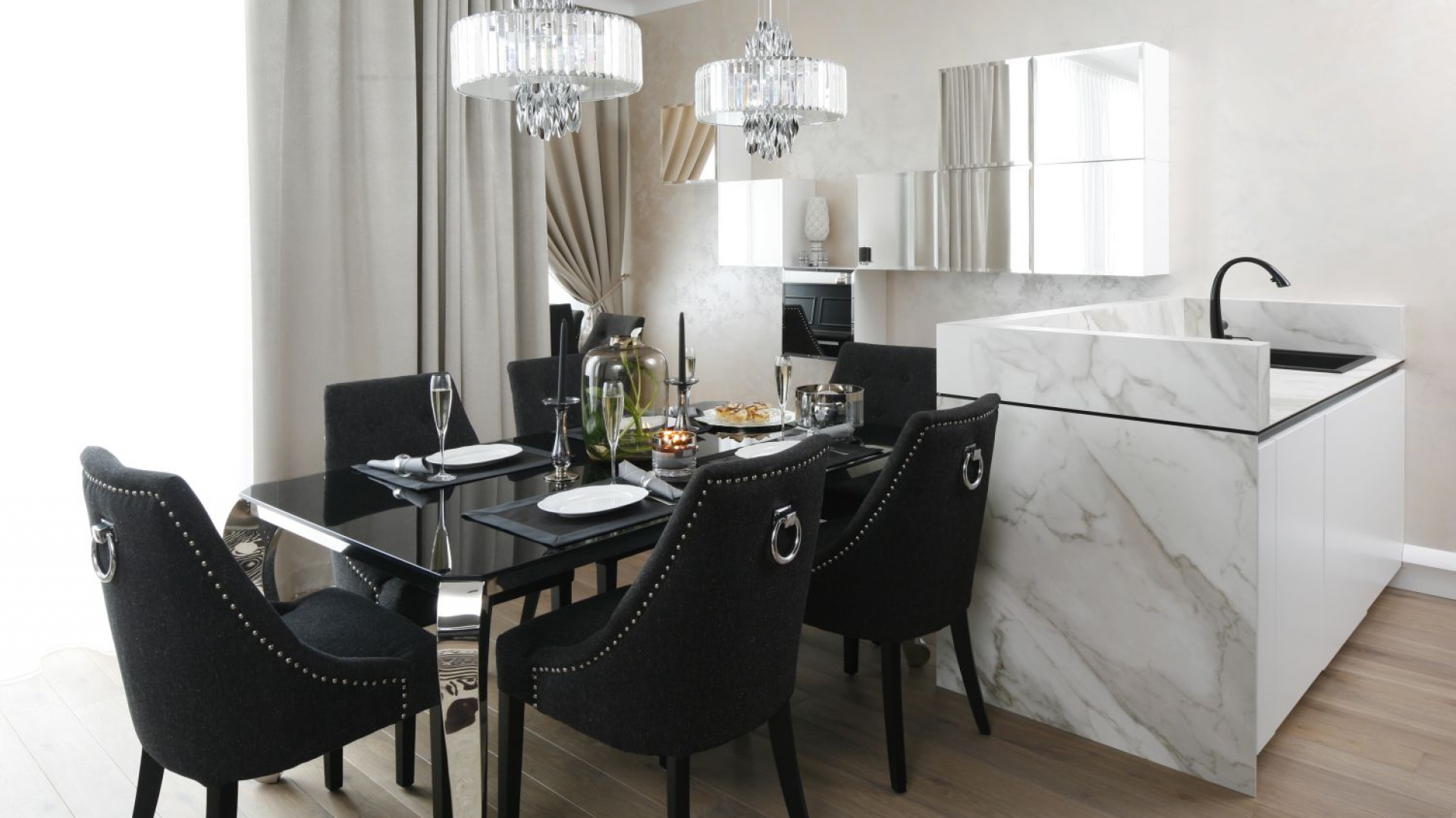 Apartament W Stylu Glamour Elegancki I Piękny