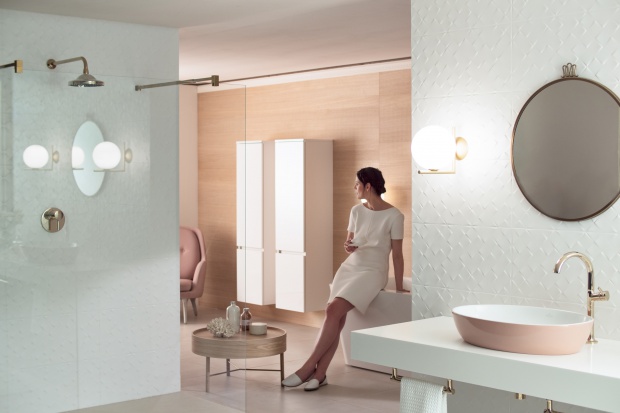 Kolorowa łazienka: styl słynnej projektantki