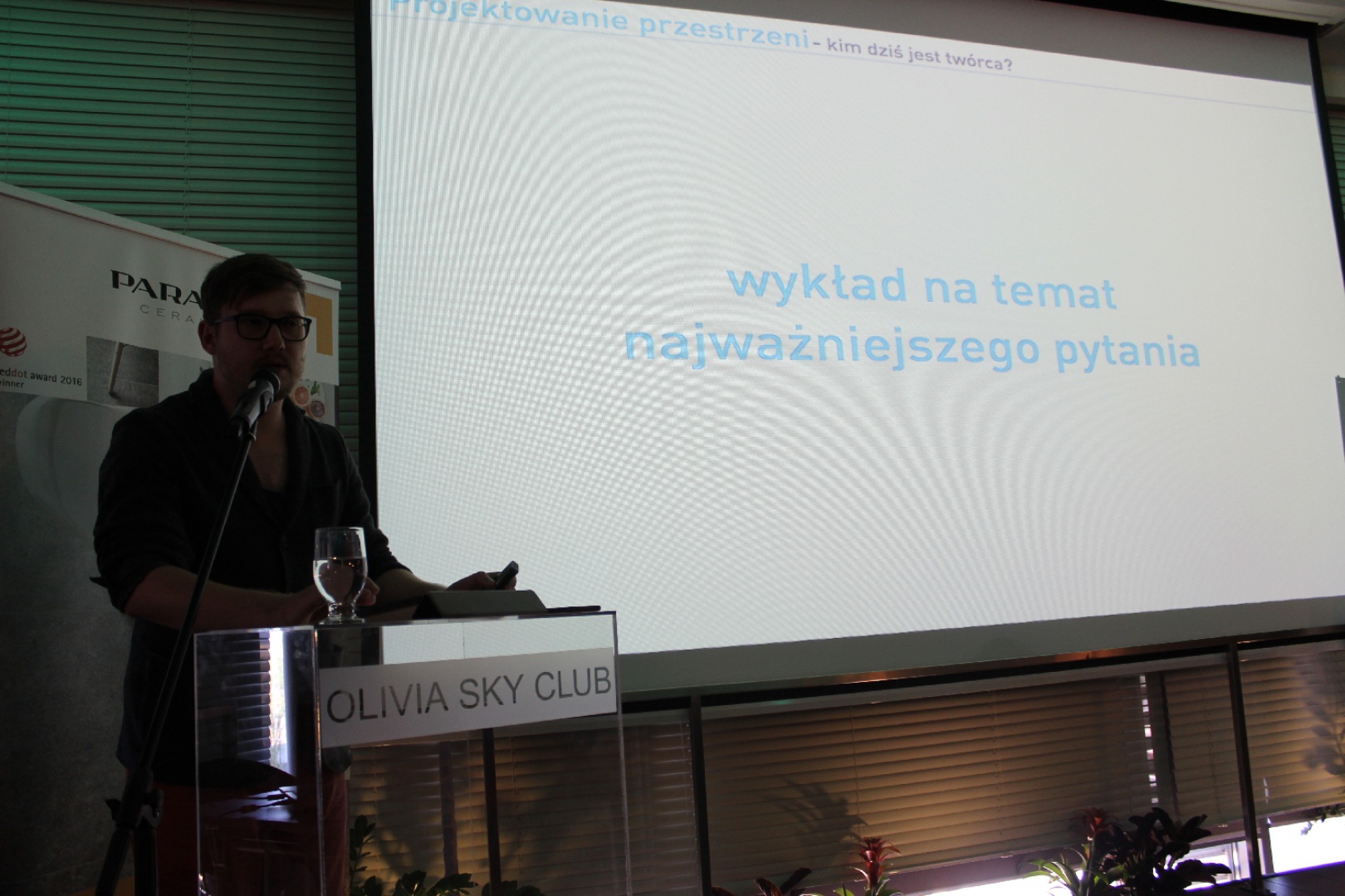 Wykład dr Jana Sikory. Fot. Arkadiusz Kaczanowski
