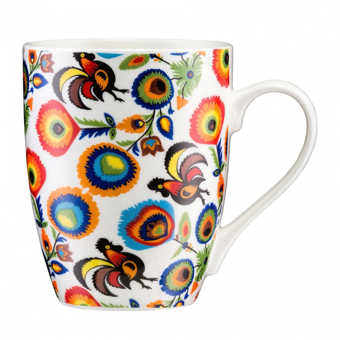 Folk! kubek porcelanowy, 350 ml. Fot. Ambition