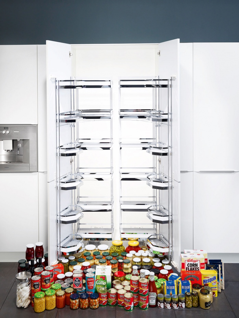 System TANDEM zapewnia wyjątkowo dużo miejsca na produkty. Fot. Peka