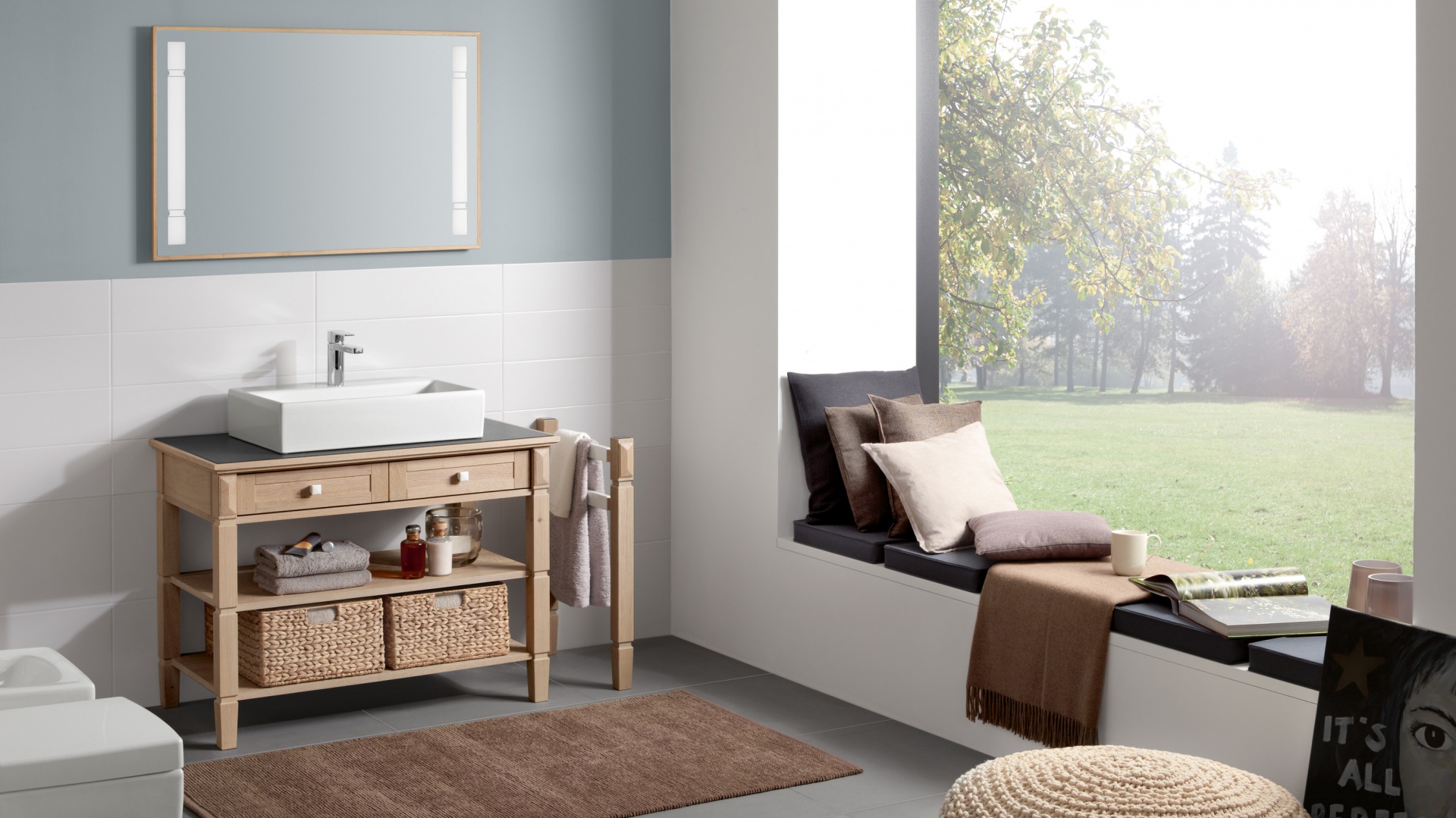 Meble do łazienki – stylowa kolekcja z naturalnego drewna