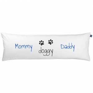 Poduszka One Pillow Mommy Daddy doggy.  Fot. Mr&Mrs Sleep