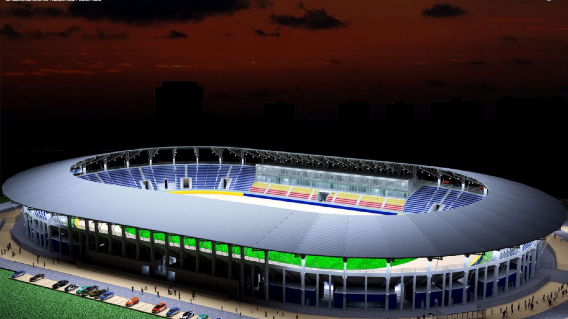 Stadion żużlowy w Łodzi, projekt Koszt-Bud Dariusz Majer, fot. UM Łódź