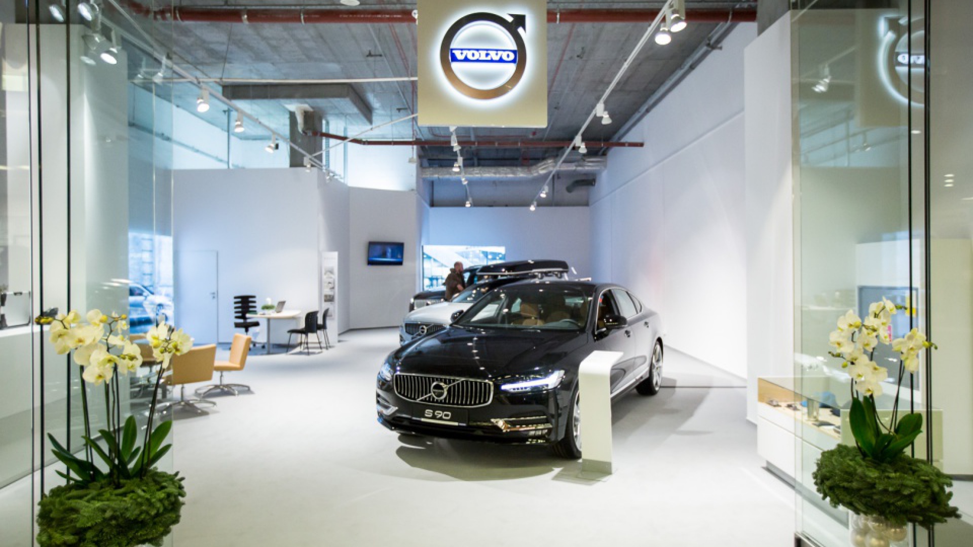 Showroom firma Karlik i marka Volvo, fot. J. Wittchen