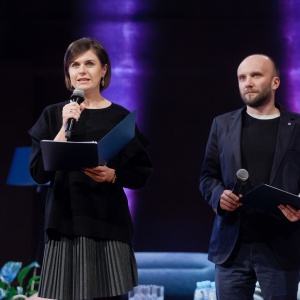 Z ramienia PTWP gości przywitali: Małgorzata Burzec-Lewandowska i Robert Posytek. Fot. Paweł Pawłowski/PTWP. 