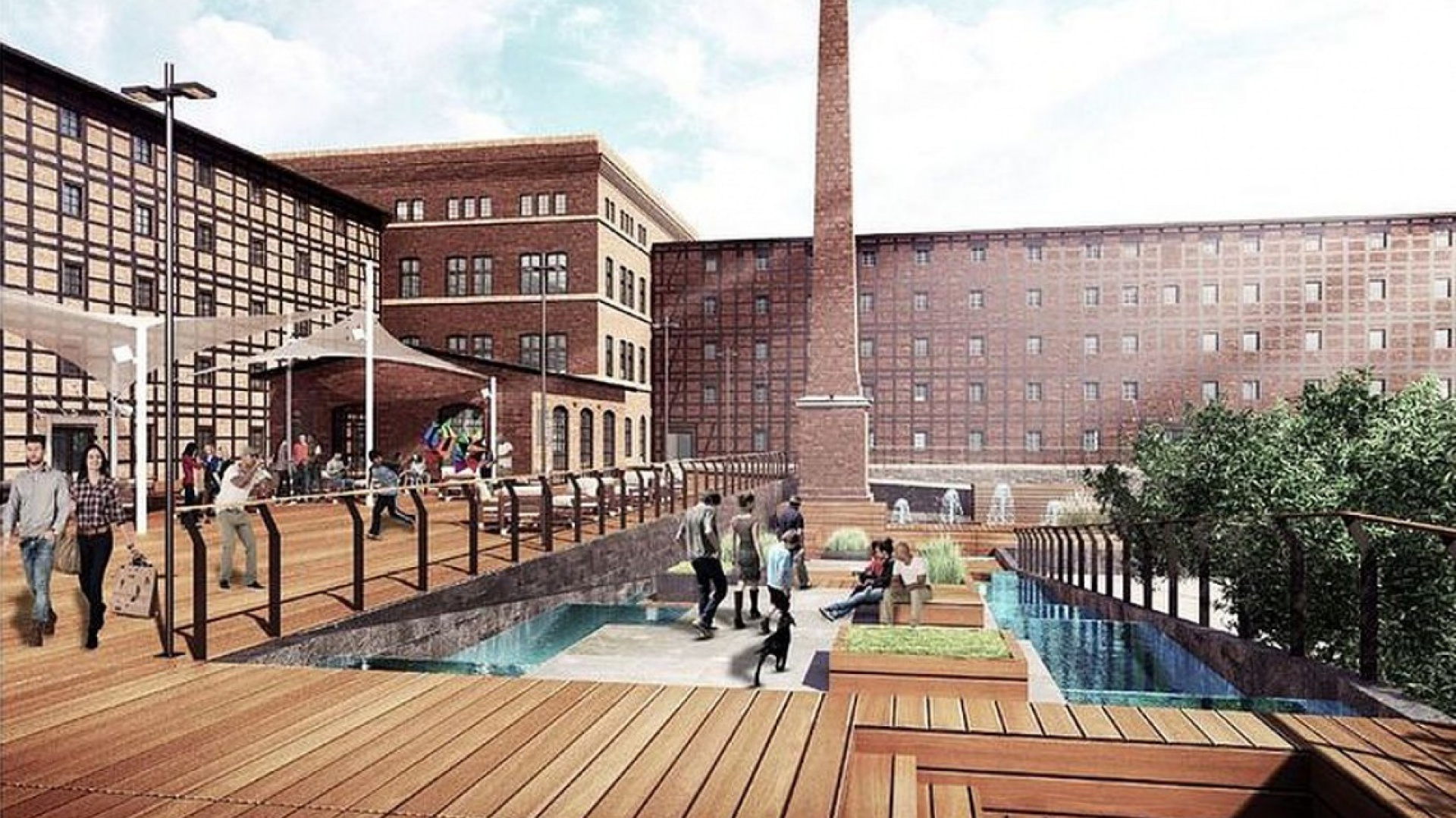 Pracownia Łukasza Szlepera zaprojektowała przebudowę młyna według koncepcji opracowanej przez Nizio Design International, fot. UM Bydgoszcz