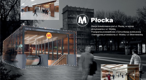 Rusza budowa stacji metra Płocka w Warszawie