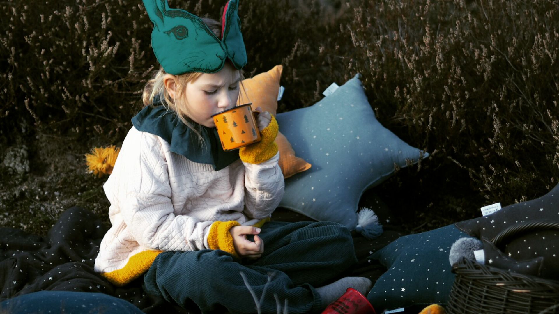 Tekstylia z muślinu to najlepszy wybór jeśli chodzi o aranżację pokoików dziecięcych. Fot. LiLu