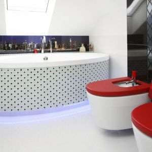 Aranżacja łazienki: praktyczne i piękne rozwiązania. Projekt: Marta Kilan. Fot. Bartosz Jarosz 