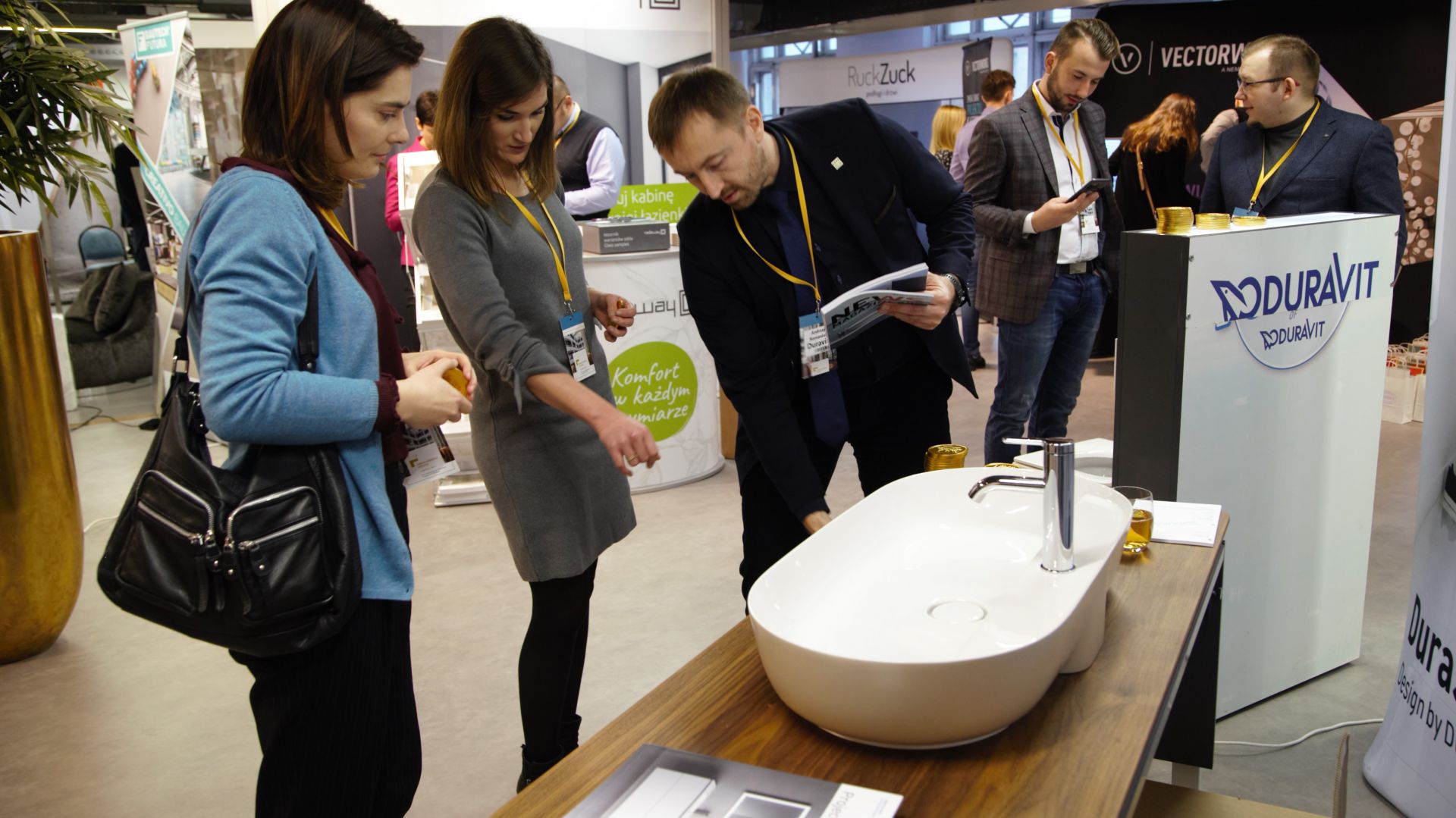Stoisko marki Duravit. Forum Dobrego Designu 2017. Fot. Paweł Pawłowski/PTWP