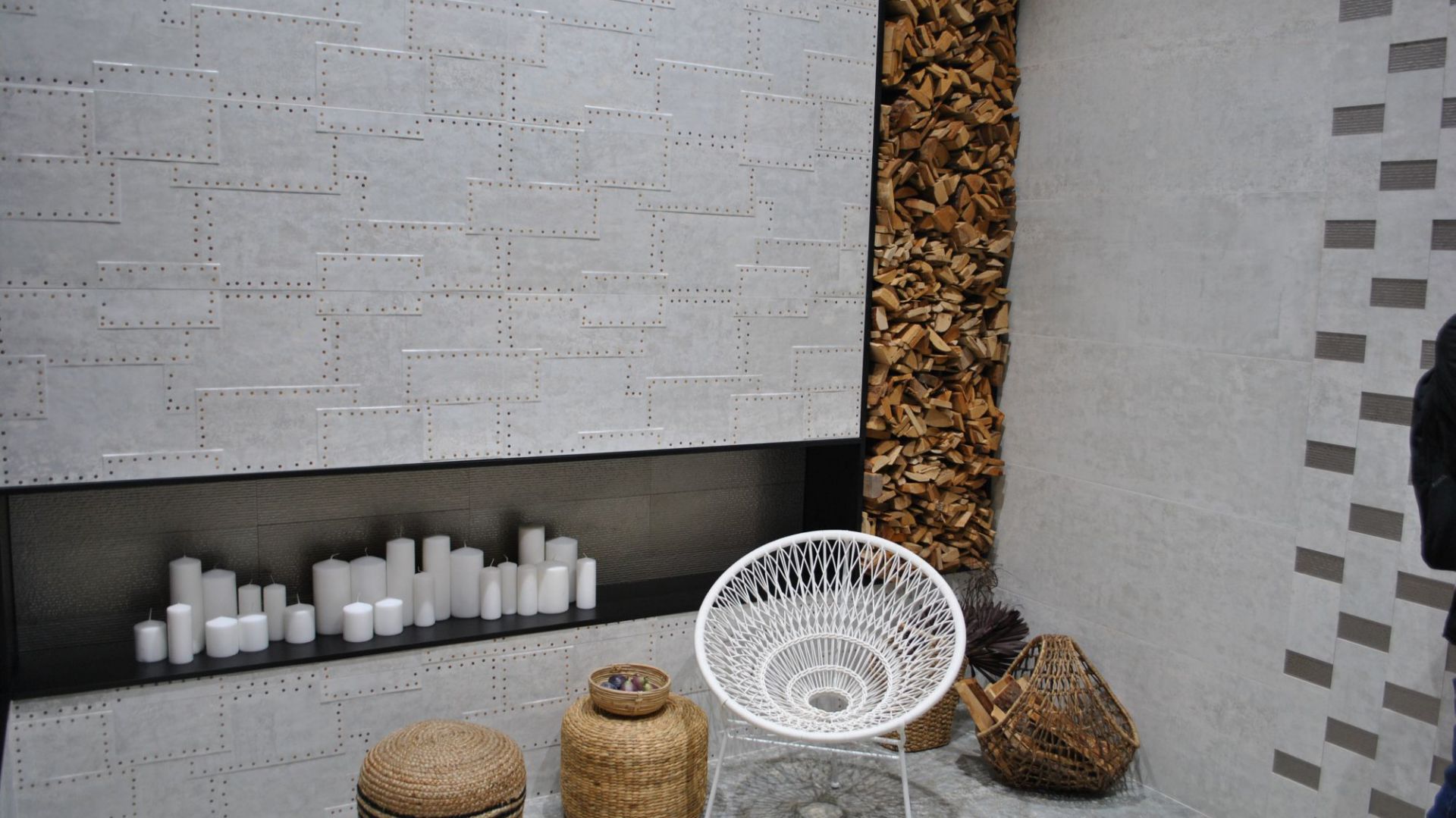 Płytki ceramiczne - najnowsze trendy prosto z targów Cevisama 2018, które odbyły się w dn. 5-9 lutego w hiszpańskiej Walencji. Fot. Katarzyna Masłowska