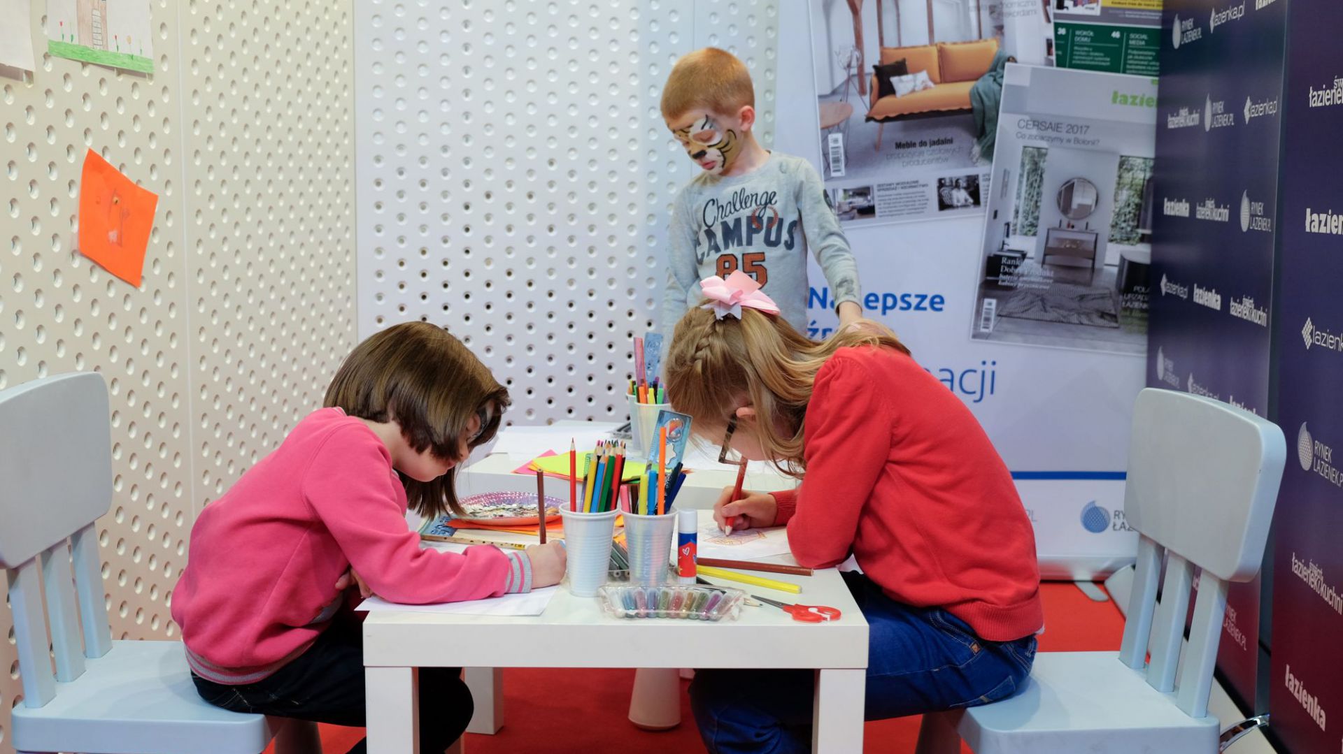 Konkurs na rysunek wymarzonego domu, który odbył się w Katowicach na Dniach Otwartych 4 Design Days. Fot. PTWP