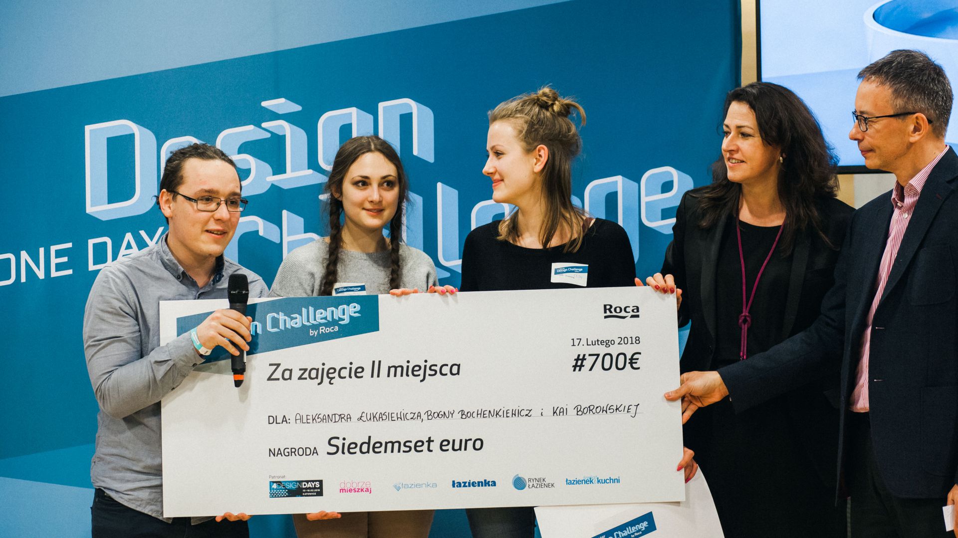 4 Design Days: Konkurs One Day Design Challenge by Roca: wręczenie nagród II miejsce. Fot. Roca