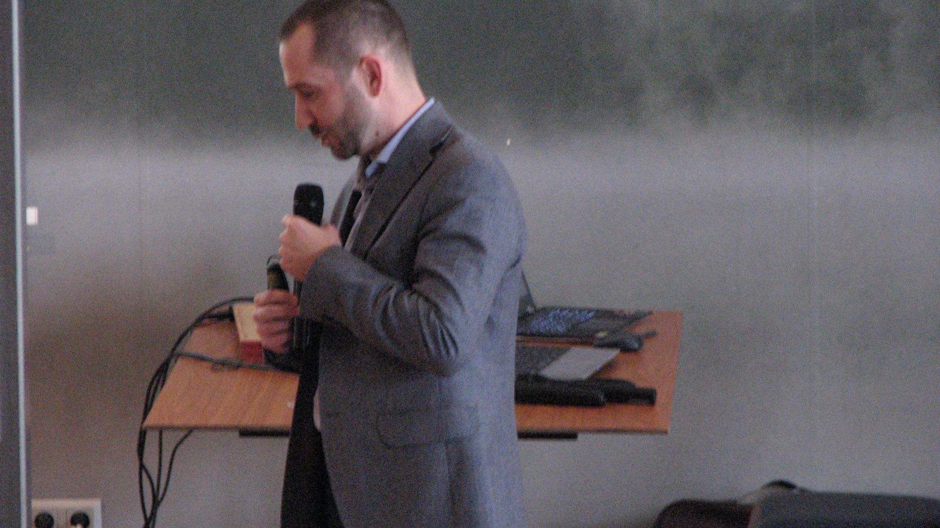 Dominik Kołoś, area manager marki LAKO. Studio Dobrych Rozwiązań, 14.03 Olsztyn