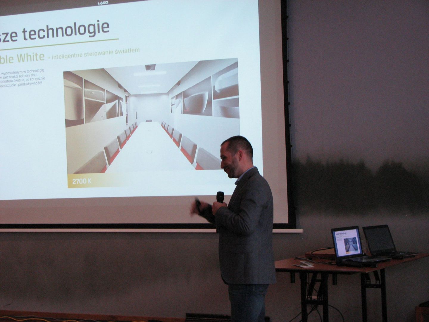 Dominik Kołoś, area manager marki LAKO. Studio Dobrych Rozwiązań, 14.03 Olsztyn