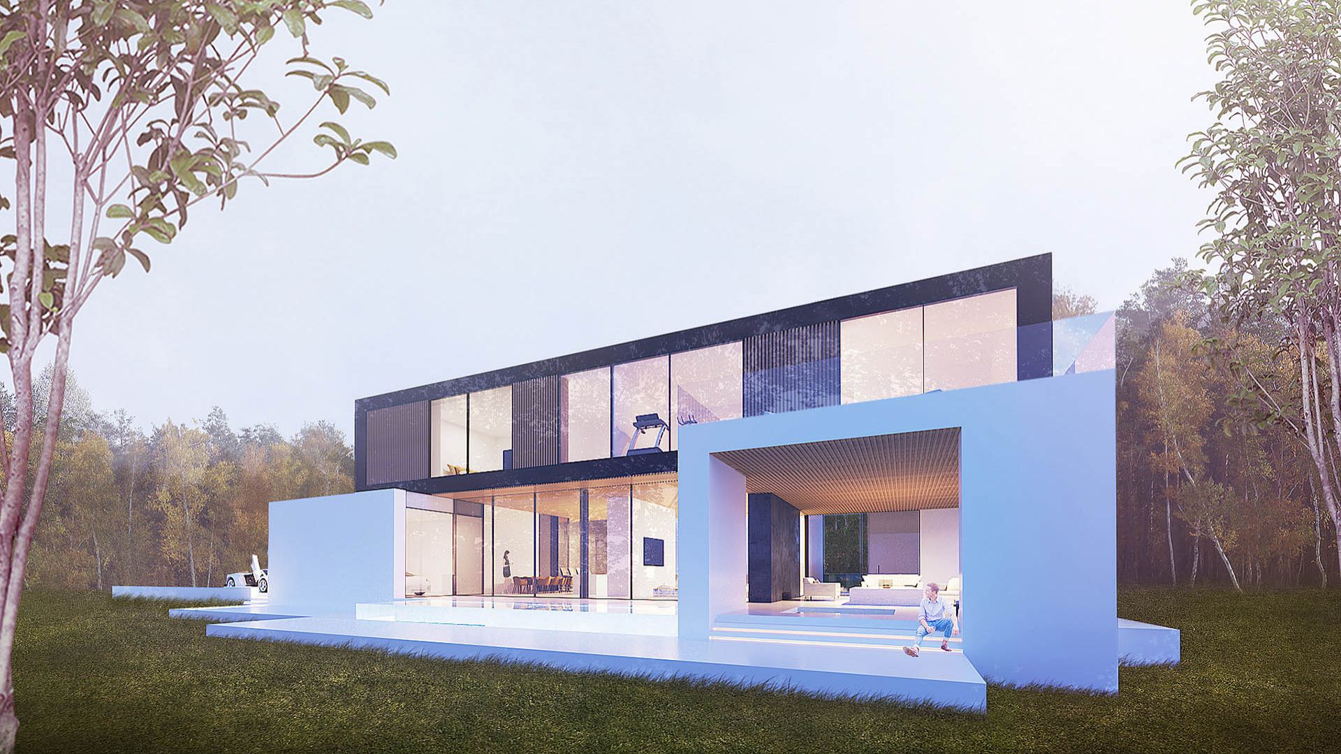 Smart House. Projekt: BXBstudio Bogusław Barnaś
