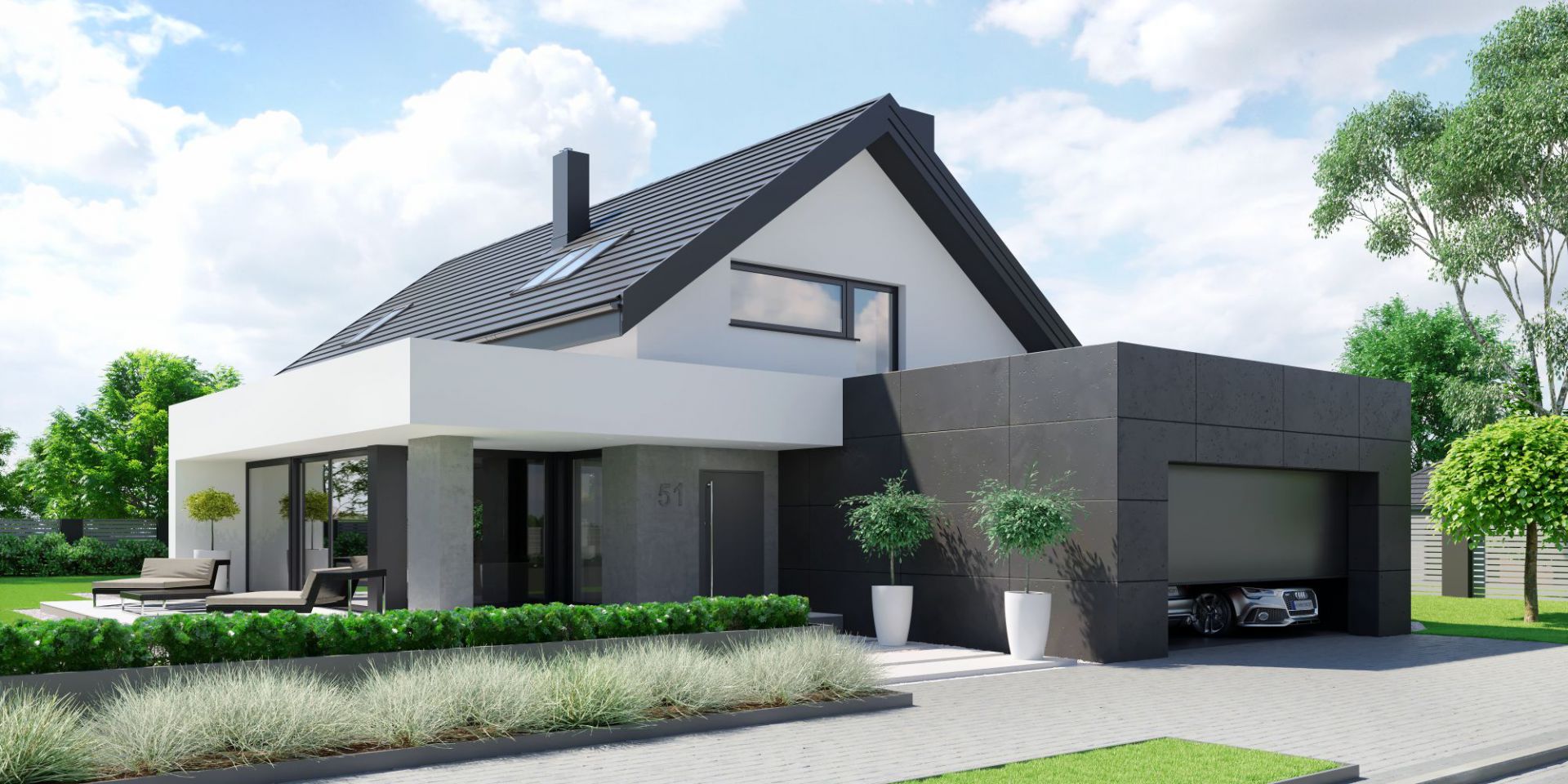 Wybieramy projekt domu: na co zwrócić uwagę? Projekt HomeKONCEPT 51. Fot. HomeKONCEPT