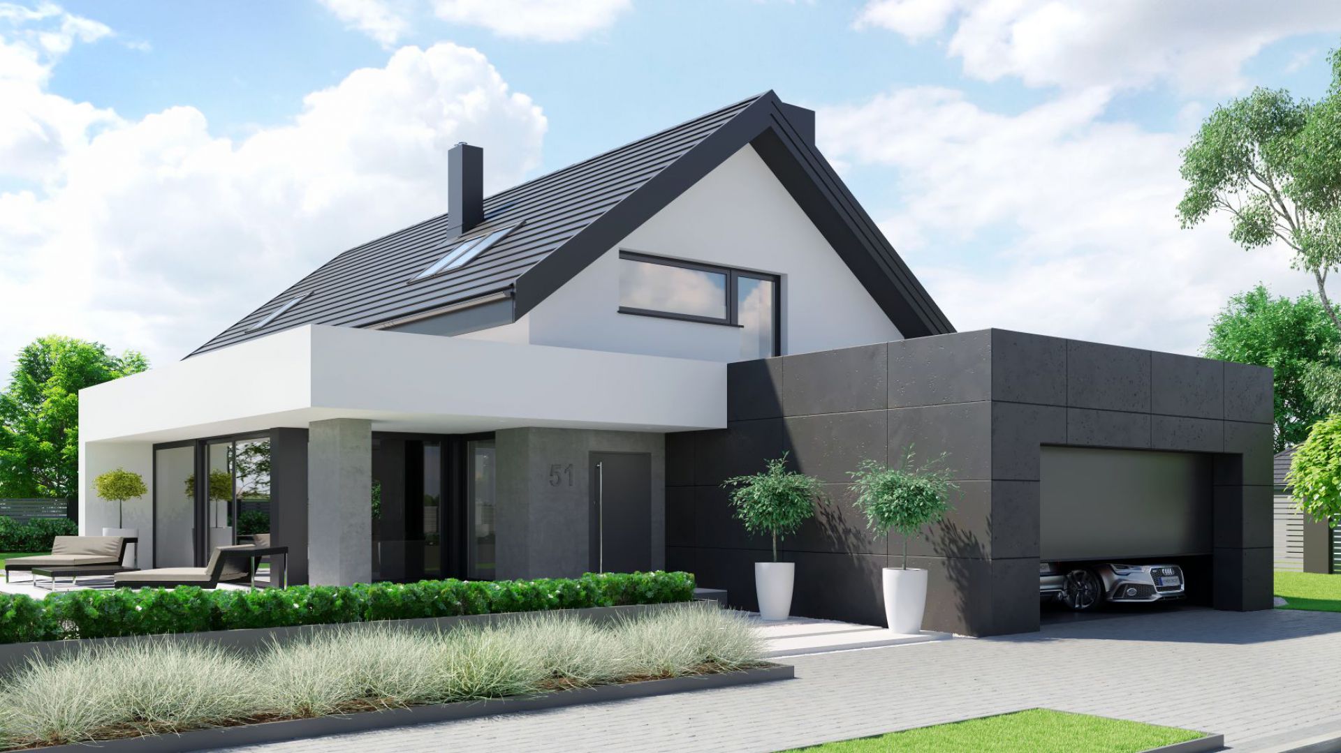 Wybieramy projekt domu: na co zwrócić uwagę? Projekt HomeKONCEPT 51. Fot. HomeKONCEPT