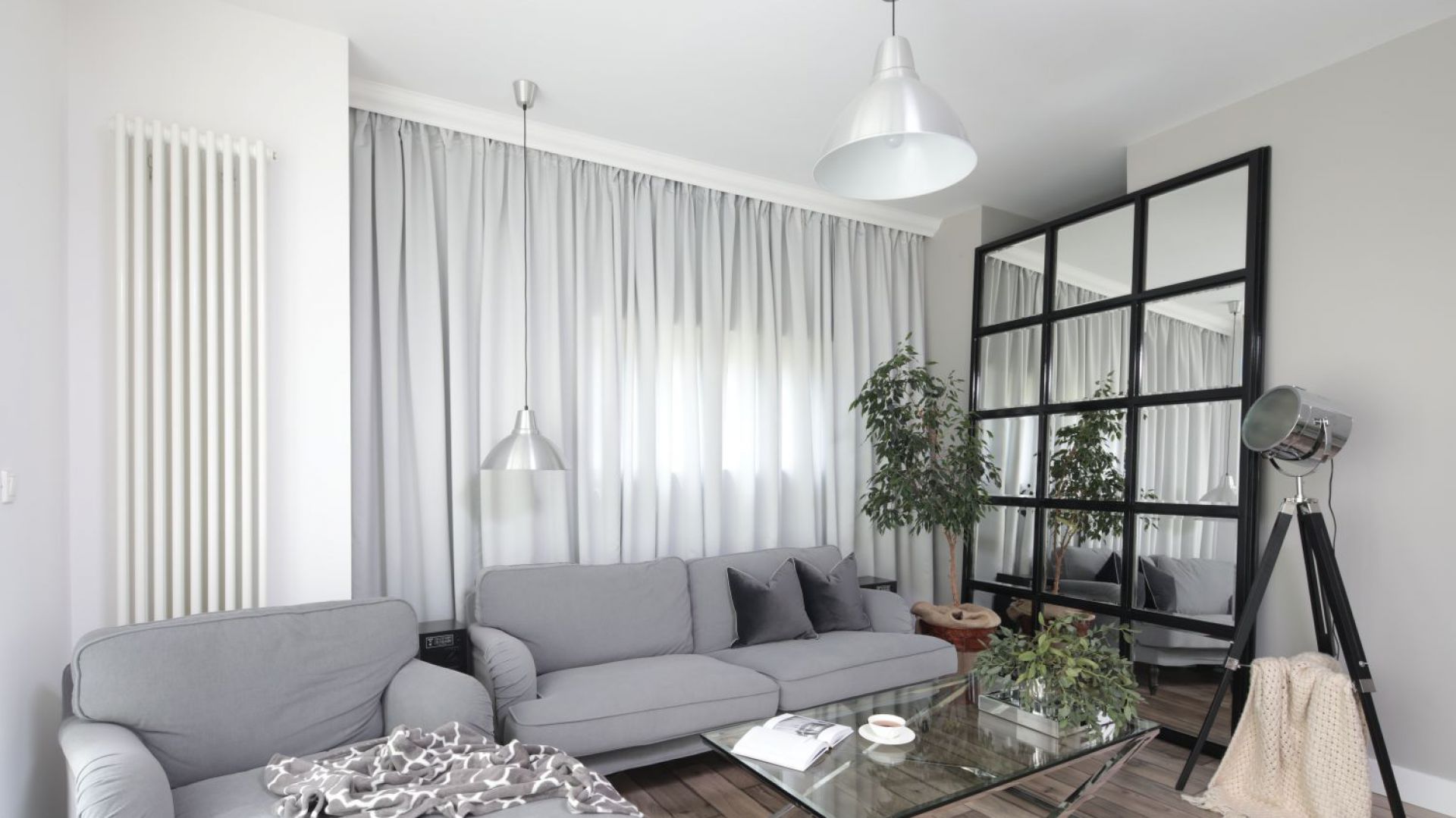 Modny salon. Projekt: Wioleta Wójcik-Maciuszek Fot. Bartosz Jarosz