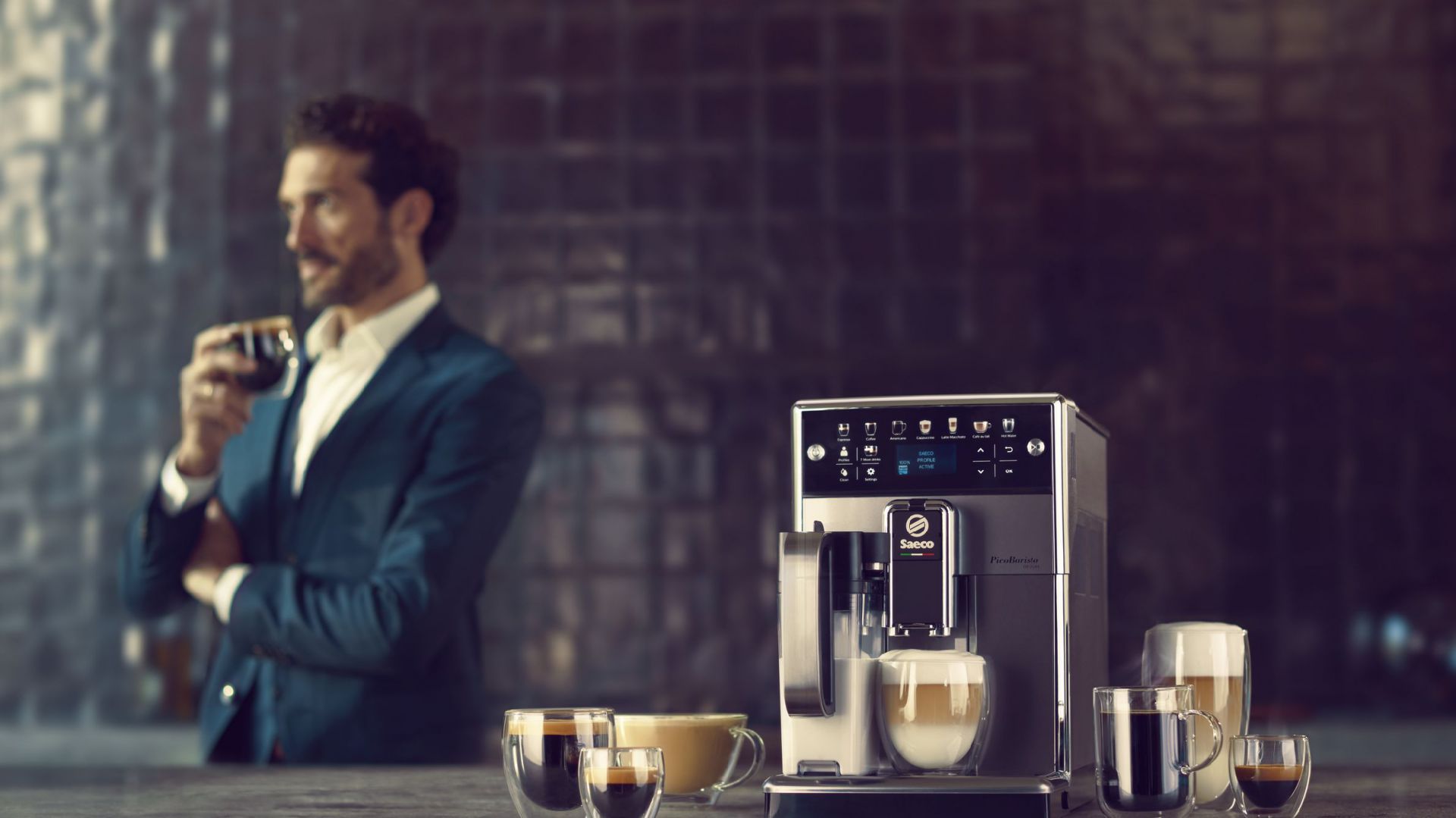 Ekspres do kawy PicoBaristo Deluxe. Fot. Saeco