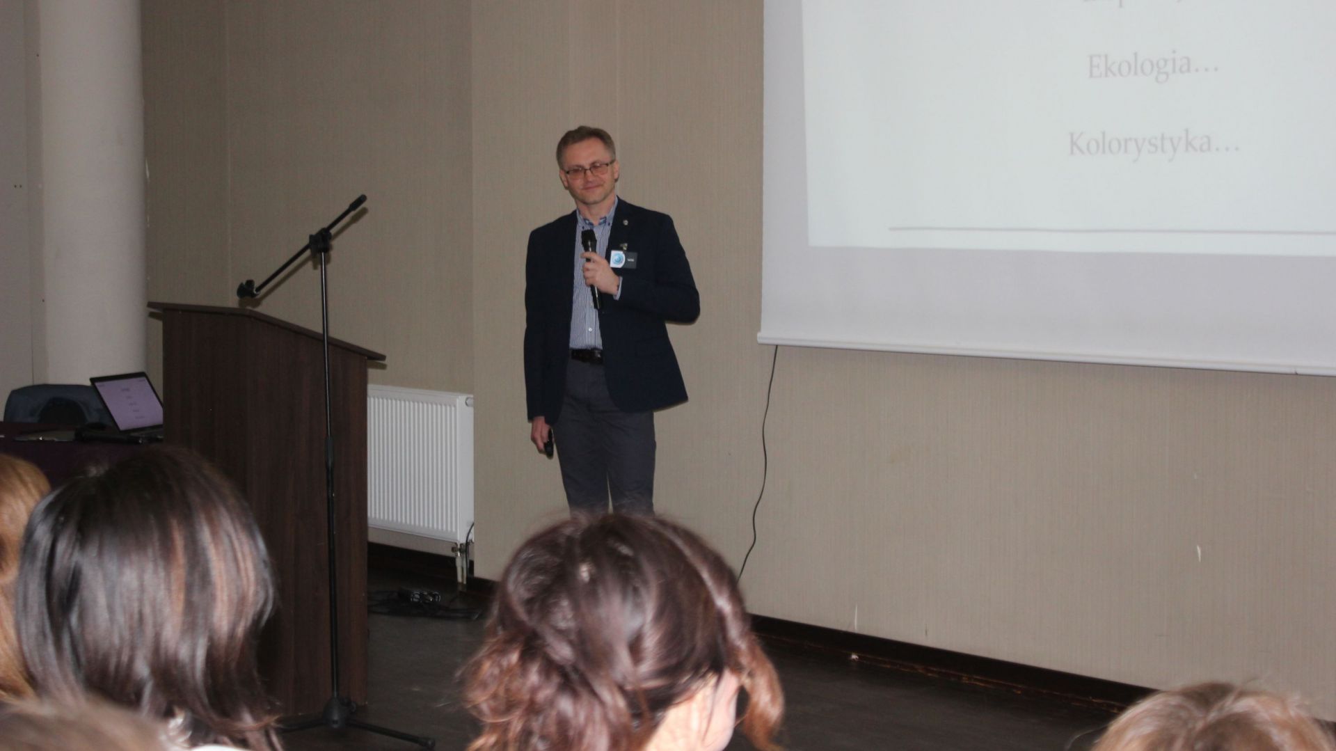 Ekologia i natura we współczesnych wnętrzach. Prezentacja Partnera Głównego Ceramika Paradyż i Purmo. Prowadzący Piotr Stępniak i Robert Skomorowski - na zdj. Fot. Publikator