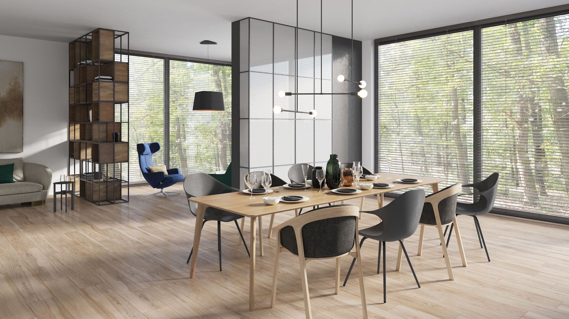 Acero to najnowsza propozycja gresowych płytek rektyfikowanych barwionych w masie, dedykowana wielbicielom naturalnych rozwiązań architektonicznych.Fot. Cerrad
