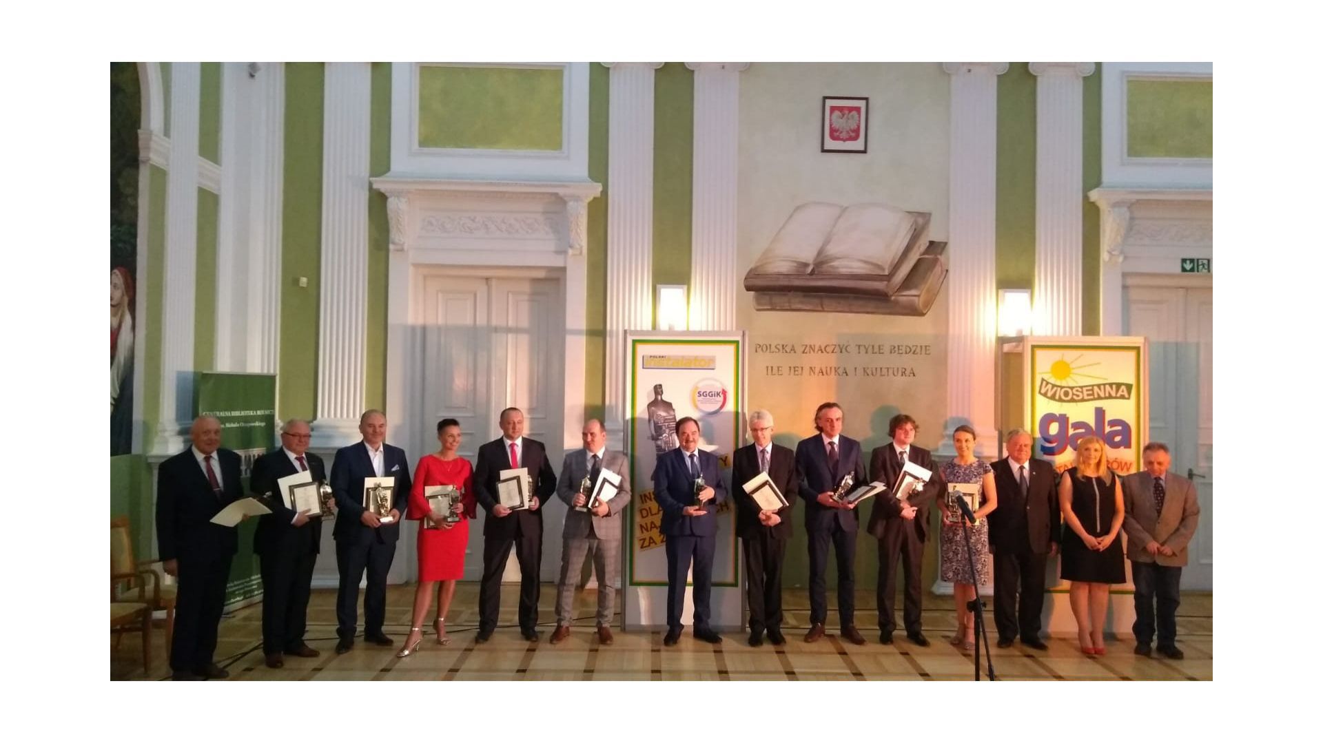 Uroczystość wręczenia nagród odbyła się 8 czewrca w Warszawie. Fot. NIBE-BIAWAR