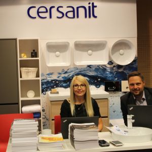 Prezentacja stoiska: firmy Cersanit