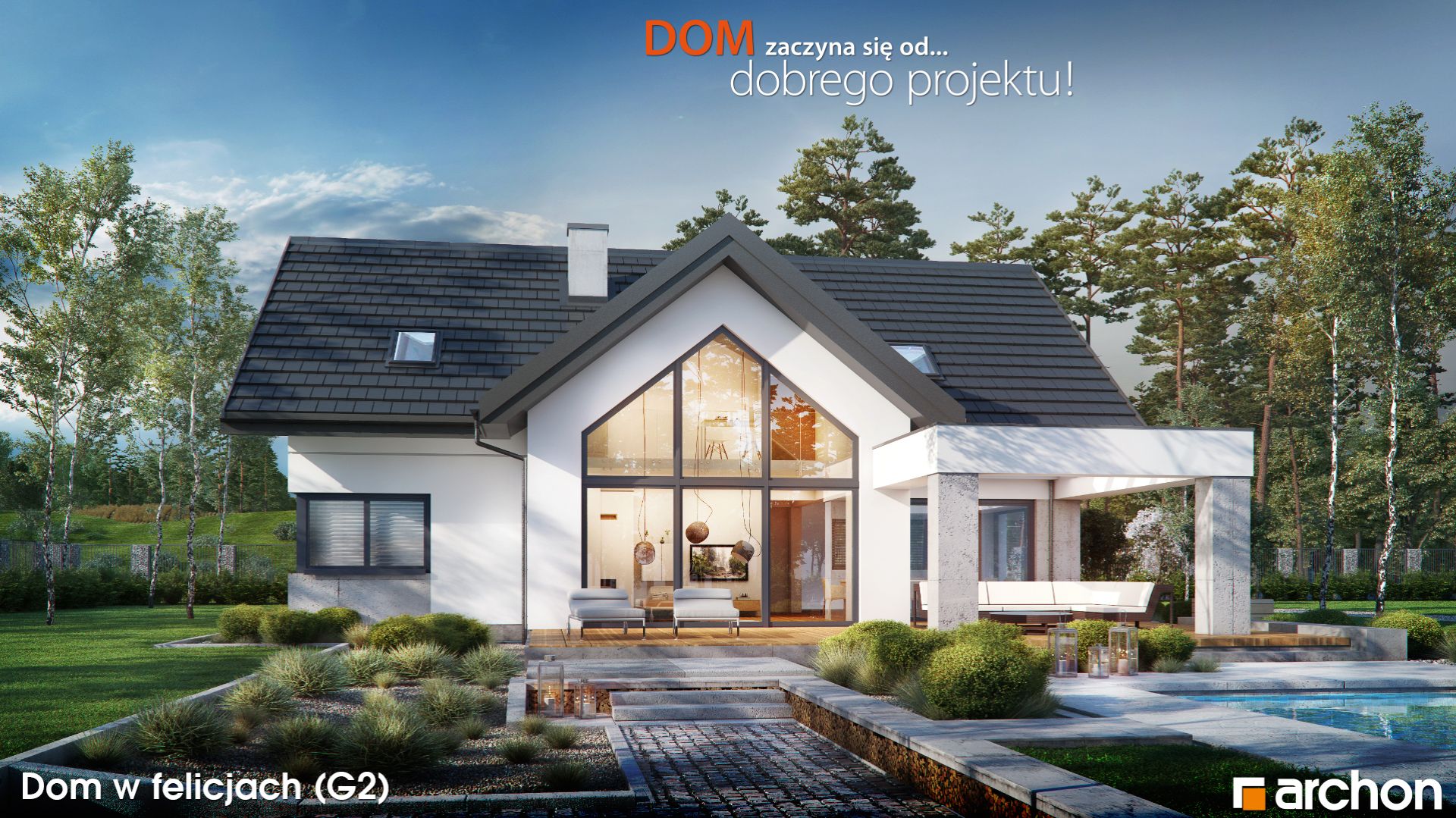 Projekt: Domu w felicjach (G2). Fot. Archon+