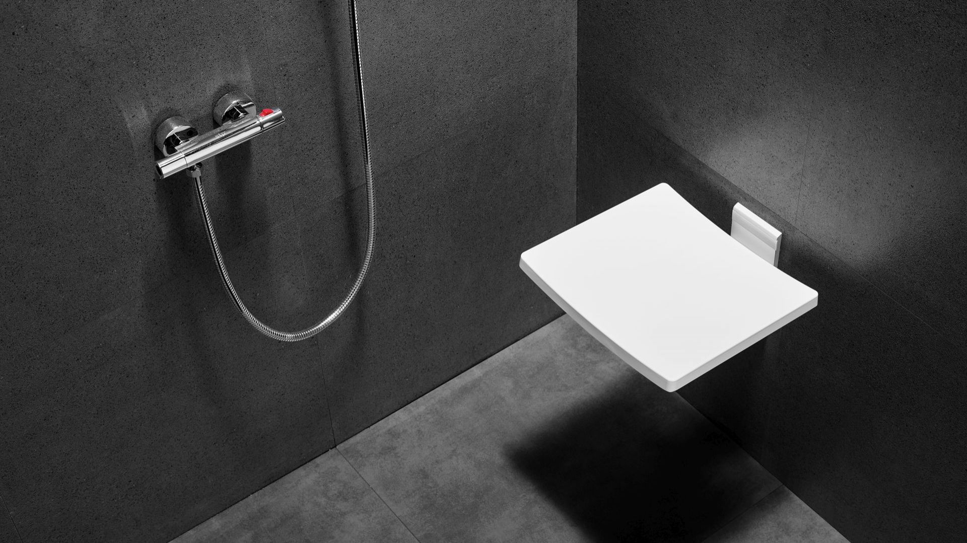 Active siedzisko prysznicowe Besco. Produkt zgłoszony do konkursu Dobry Design 2019.