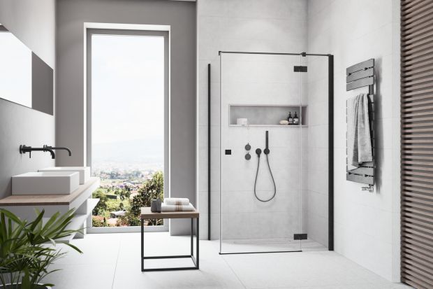 Kabina prysznicowa Essenza New KDJ Black została stworzona z myślą o najnowszych trendach w projektowaniu łazienek. Dzięki nowoczesnej formie oraz dbałości o detal doskonale wpisuje się w modernistyczny styl pokoi kąpielowych. Produkt zgłoszony 