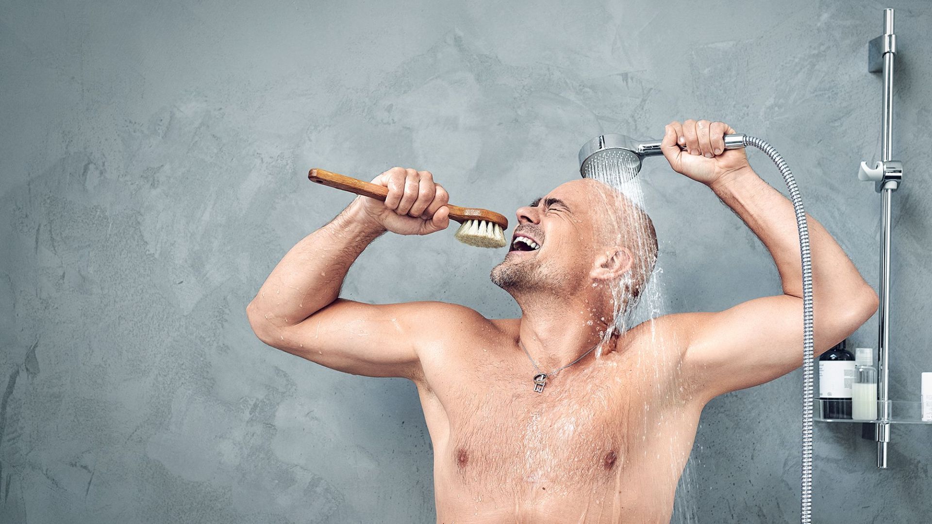 Armatura łazienkowa - nowy model baterii natryskowej. Fot. Oras