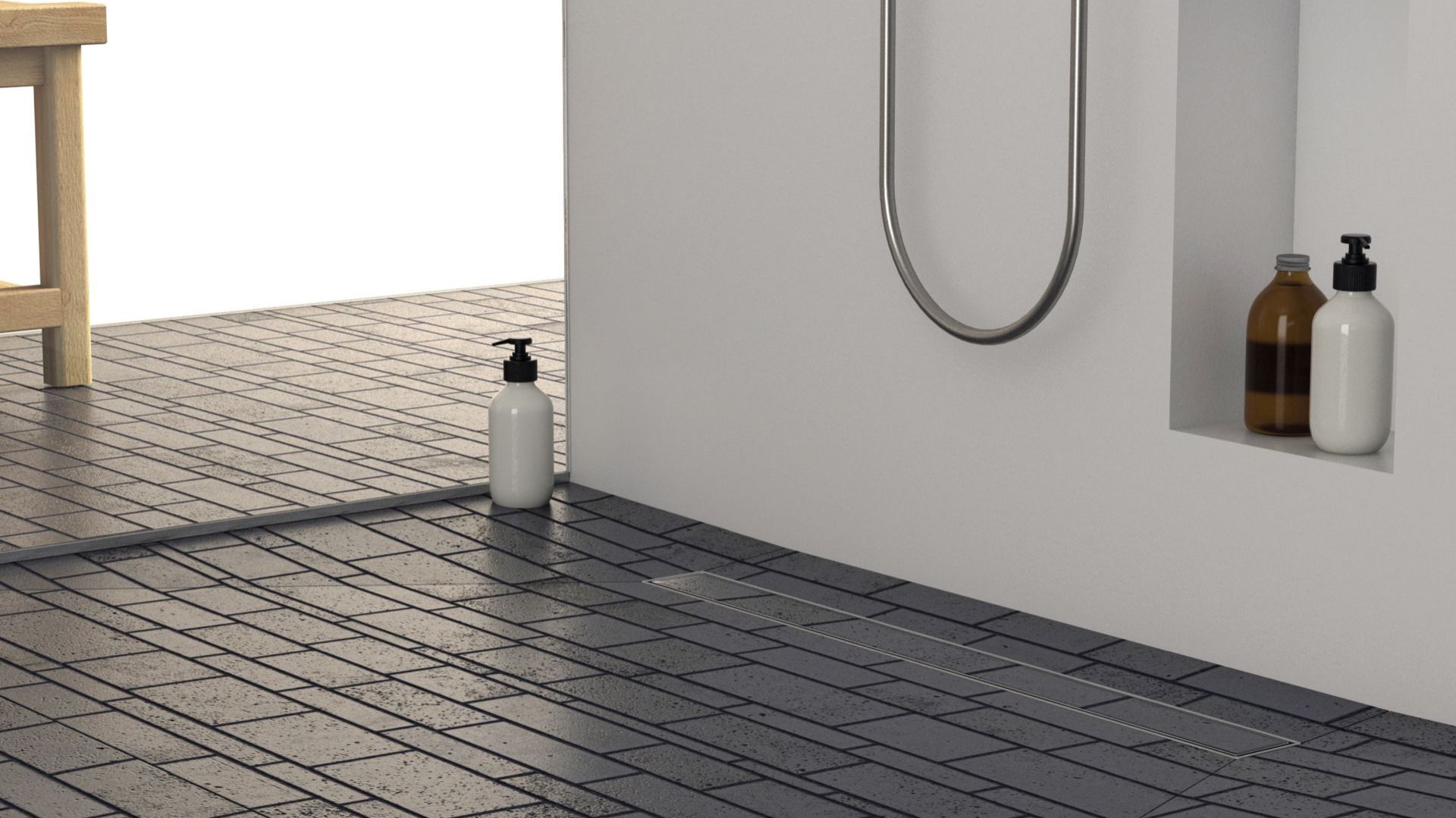 Odwodnienia liniowe Laveo Plado. Produkt zgłoszony do konkursu Dobry Design 2019.