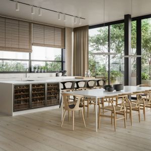 Minimalistyczny styl - architektura w japońskim stylu . Projekt: Aga Kobus, Grzegorz Goworek. Fot. Studio.O.