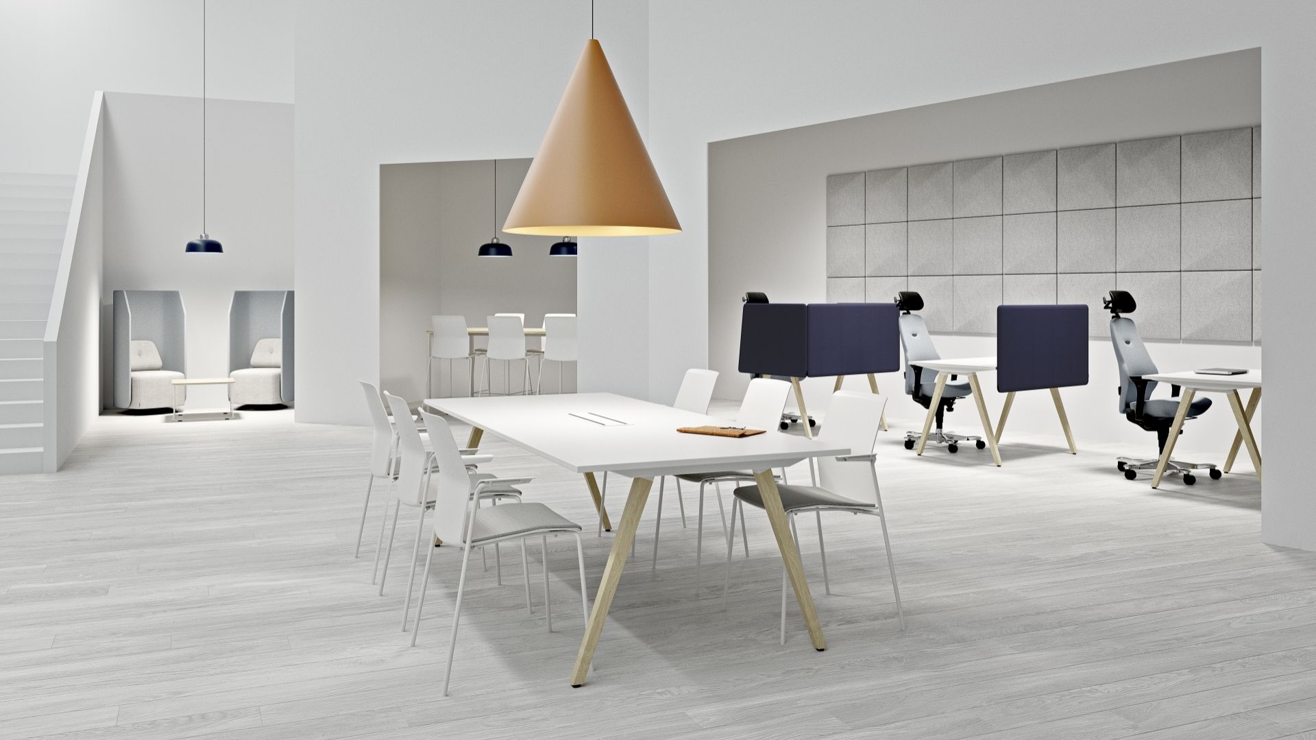 Nexus Meeting/Kinnarps. Produkt zgłoszony do konkursu Dobry Design 2019.