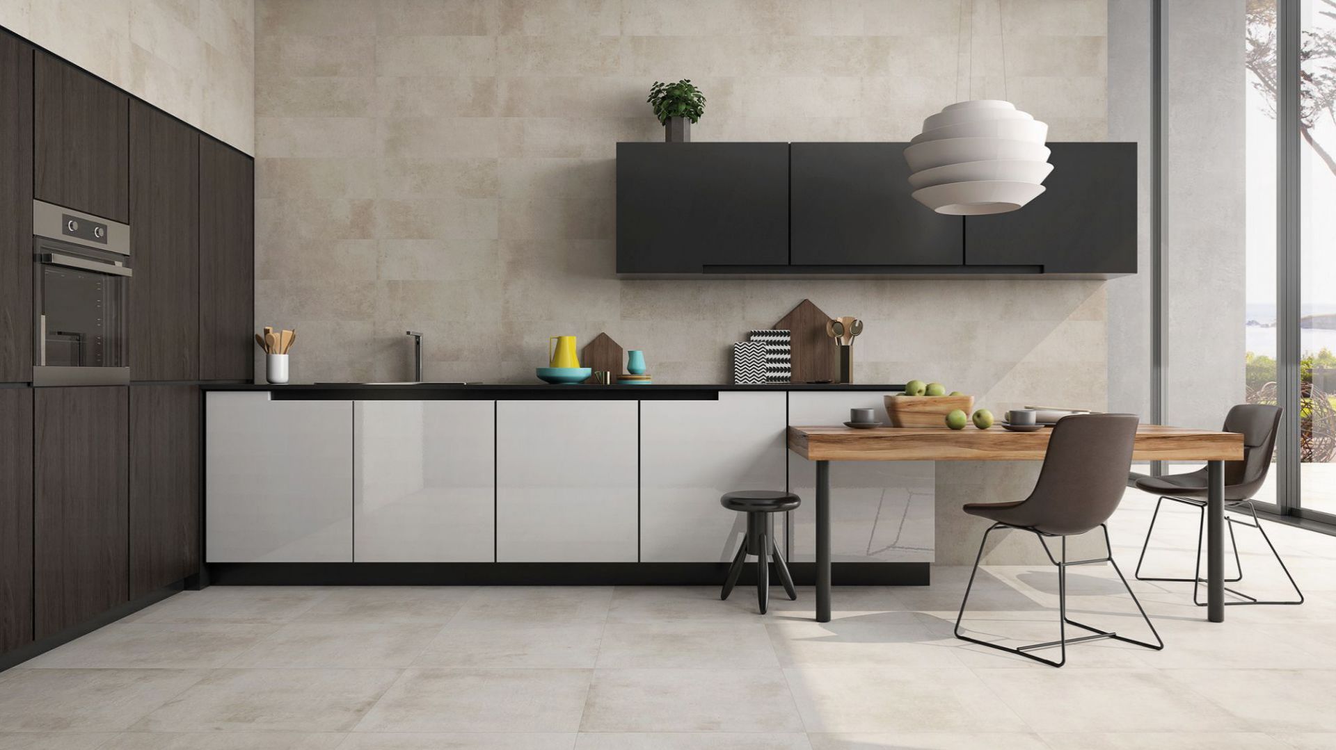 Płytki ceramiczne do kuchni z kolekcji Limerik dostępne w ofercie firmy Alaplana. Fot. Alaplana
