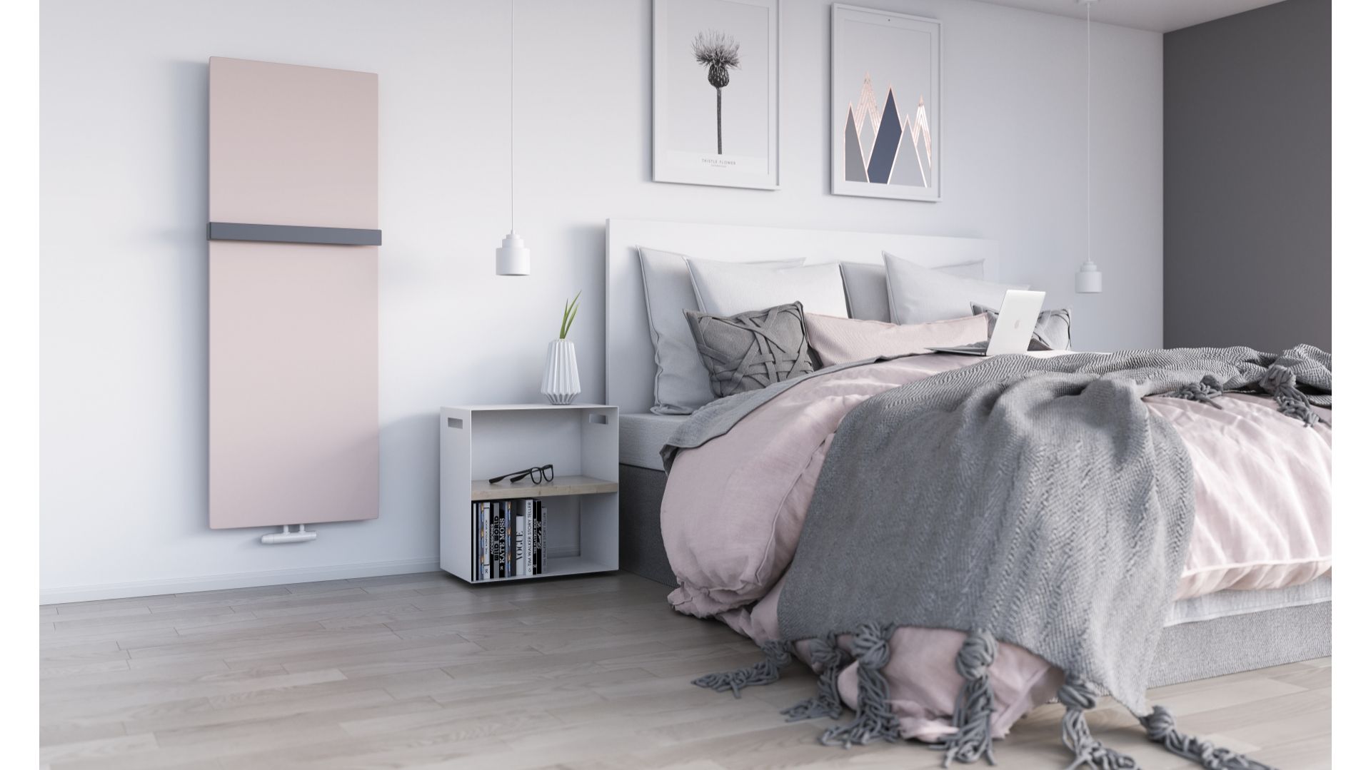 Grzejnik dekoracyjny Arran/Purmo. Produkt zgłoszony do konkursu Dobry Design 2019.