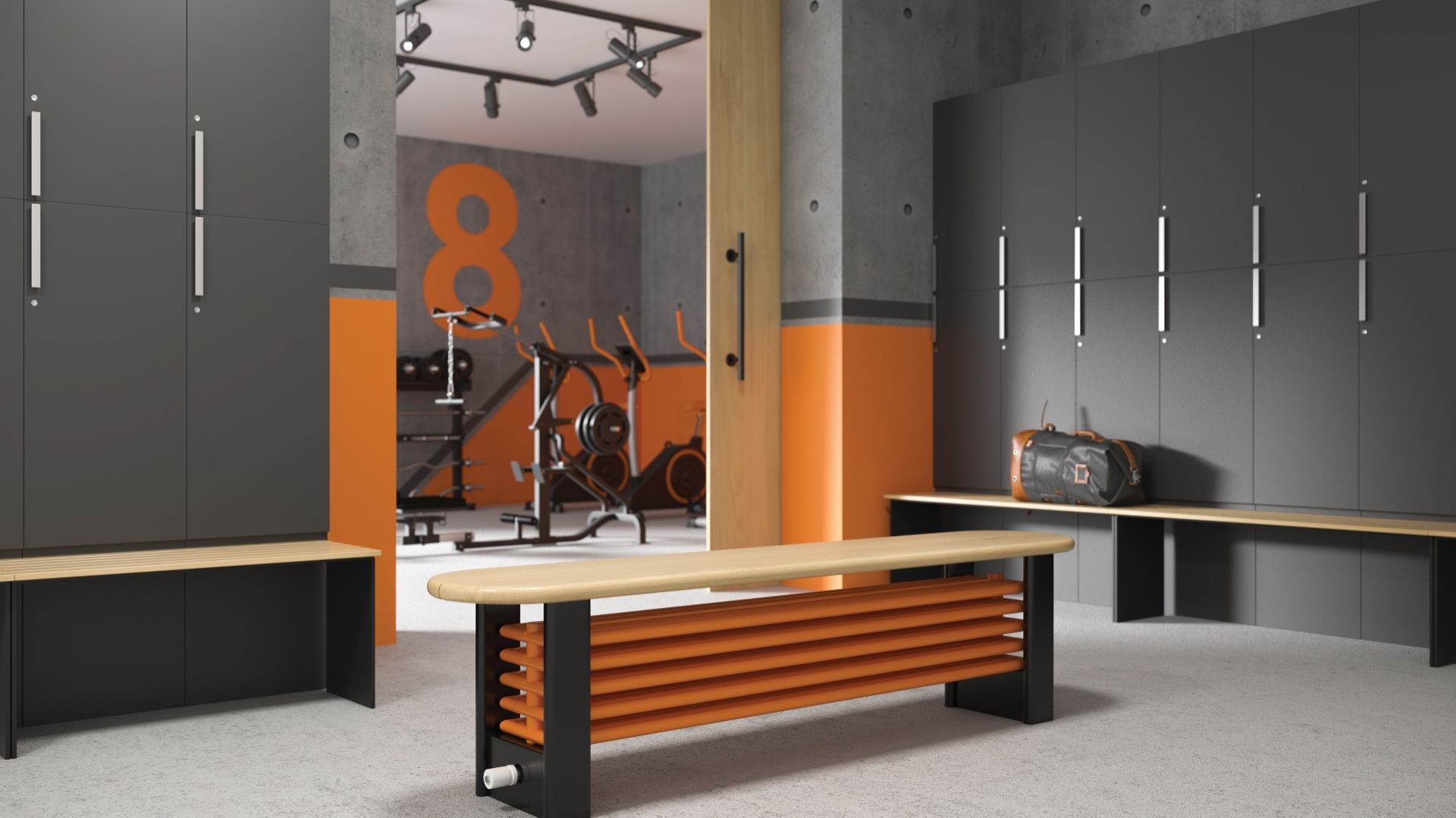 Grzejnik Delta Column Bench/Purmo. Produkt zgłoszony do konkursu Dobry Design 2019.
